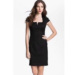 TED BAKER London BLACK SHEATH DRESS W/ Dragonfly Lining 🧚